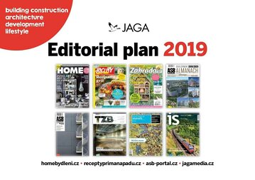 Obálka e-magazínu Edičný plán JAGAMEDIA anglický 2019