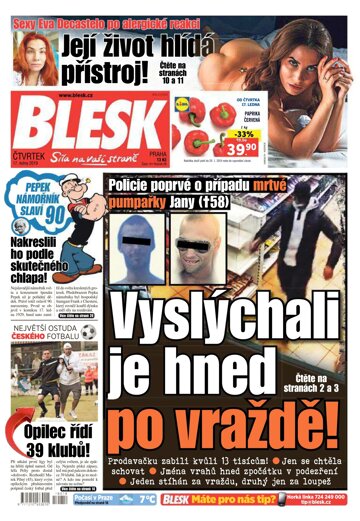 Obálka e-magazínu Blesk 17.1.2019