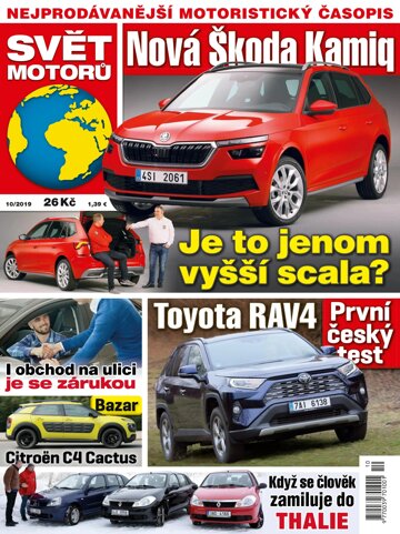 Obálka e-magazínu Svět motorů 10/2019