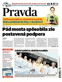 Obálka e-magazínu Pravda 21.11.2012