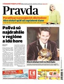 Obálka e-magazínu Pravda 10.1.2012