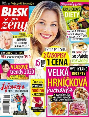Obálka e-magazínu Blesk pro ženy 8/2020