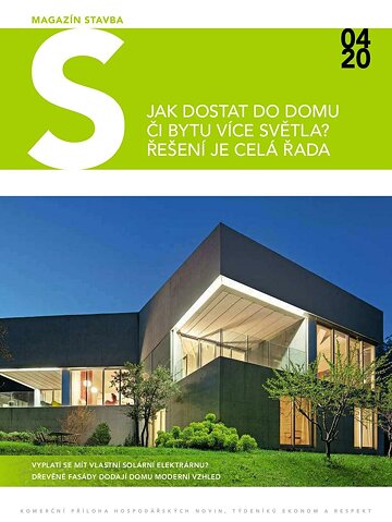 Obálka e-magazínu Hospodářské noviny - příloha 069 - 7.4.2020 příloha Stavba
