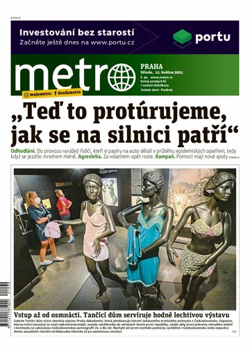 Obálka e-magazínu deník METRO 12.5.2021