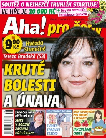 Obálka e-magazínu AHA! pro ženy 21/2021