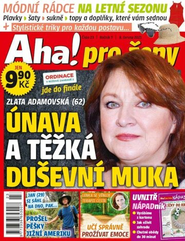 Obálka e-magazínu AHA! pro ženy 23/2021