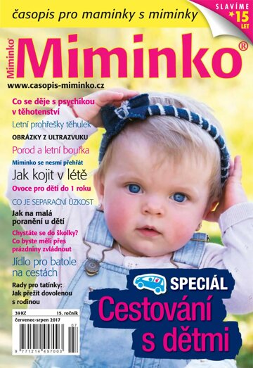 Obálka e-magazínu Miminko 7-8/2017