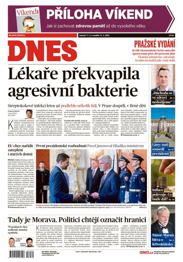 Obálka e-magazínu MF Dnes 11.3.2023