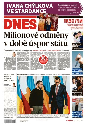 Obálka e-magazínu MF Dnes 21.9.2023