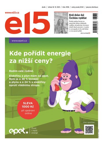 Obálka e-magazínu E15 18.10.2023