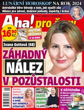 Obálka e-magazínu AHA! pro ženy 5/2024