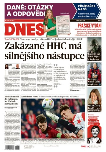 Obálka e-magazínu MF Dnes 26.3.2024