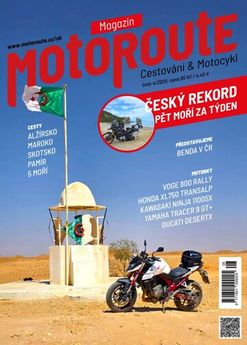 Obálka e-magazínu Magazín MotoRoute 4/2025