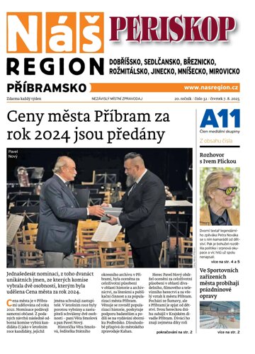 Obálka e-magazínu Náš Region - Příbramsko 32/2025