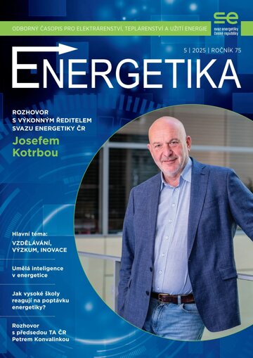 Obálka e-magazínu Energetika 5/2025