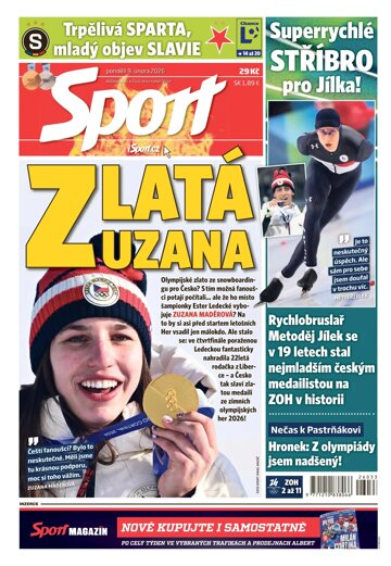 Obálka e-magazínu Sport 9.2.2026