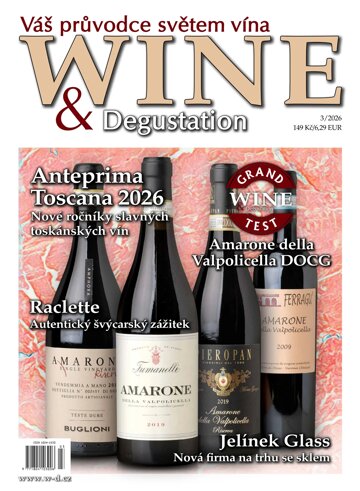 Obálka e-magazínu Wine and Degustation 3/2026
