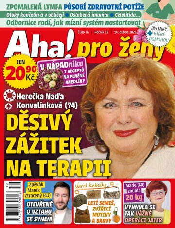 Obálka e-magazínu AHA! pro ženy 16/2026