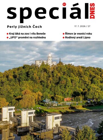 Obálka e-magazínu Magazín DNES SPECIÁL Jižní Čechy - 17.7.2026