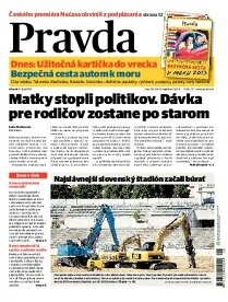 Obálka e-magazínu Pravda 9. 7. 2013