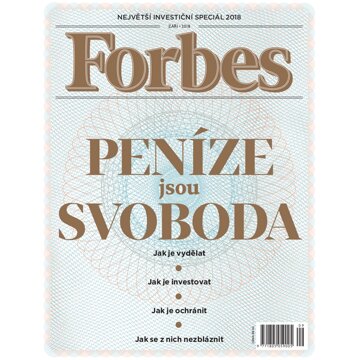 Obálka audioknihy Forbes září 2018