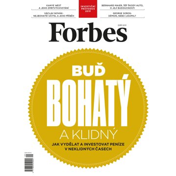 Obálka audioknihy Forbes září 2019