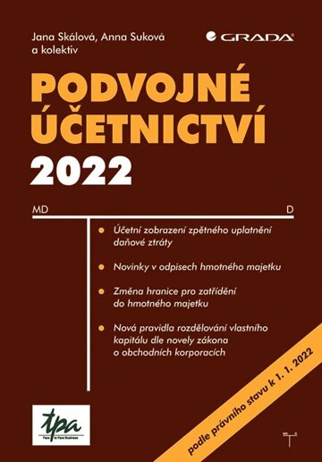 Obálka knihy Podvojné účetnictví 2022