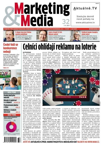 Obálka e-magazínu Marketing & Media 32 - 3.8.2015