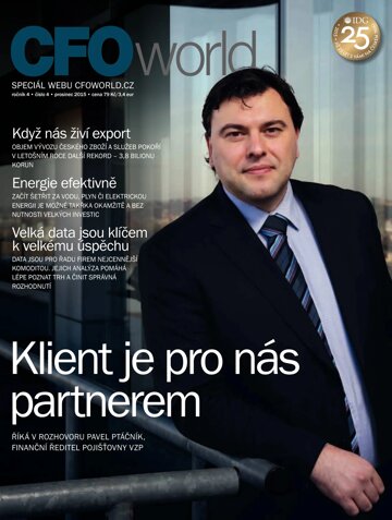 Obálka e-magazínu CFO World 4/2015