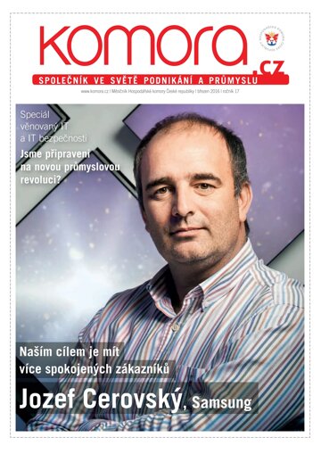 Obálka e-magazínu Komora 03/2016