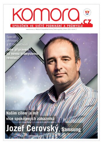 Obálka e-magazínu Komora 03/2016