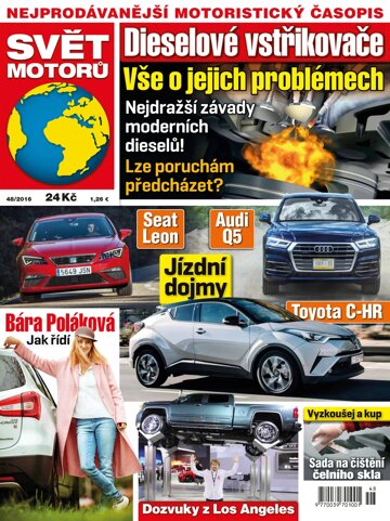 Obálka e-magazínu Svět motorů 28.11.2016