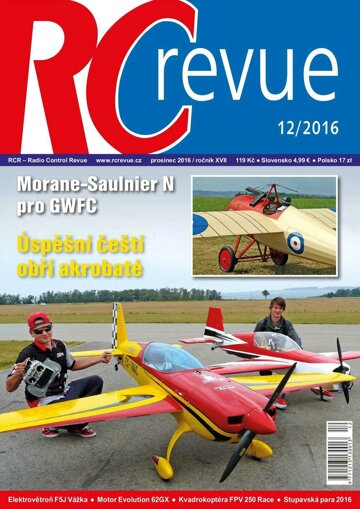 Obálka e-magazínu RC revue 12/16