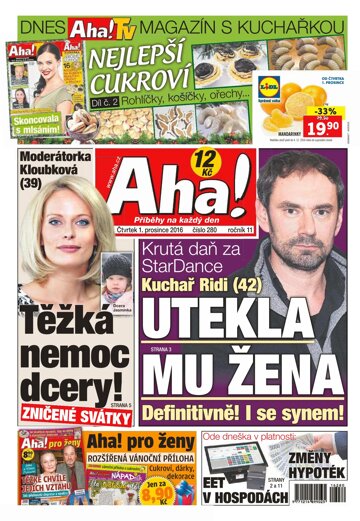 Obálka e-magazínu AHA! 1.12.2016