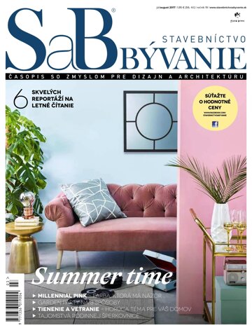 Obálka e-magazínu SaB júl/august 2017