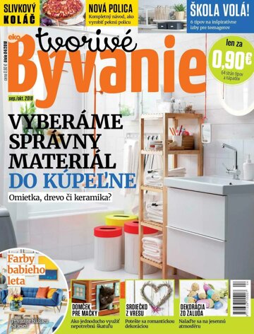 Obálka e-magazínu Tvorivé bývanie 2018 04