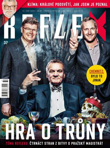 Obálka e-magazínu Reflex 37/2018
