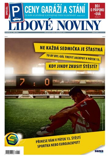 Obálka e-magazínu Lidové noviny 12.9.2019