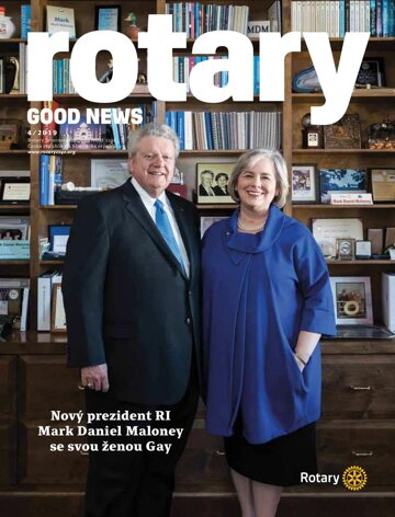 Obálka e-magazínu Rotary Good News 4 / 19