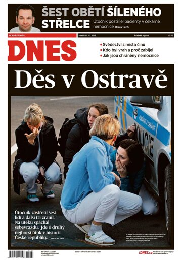 Obálka e-magazínu MF Dnes 11.12.2019