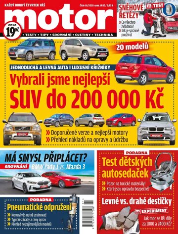 Obálka e-magazínu Motor 1/2020