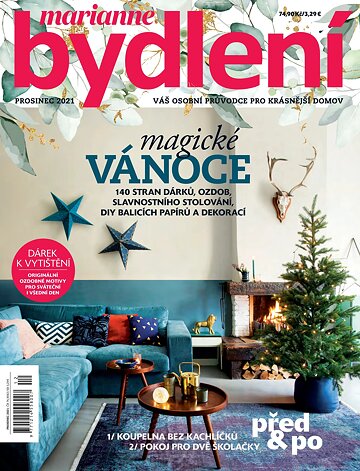 Obálka e-magazínu Marianne bydlení 12/2021