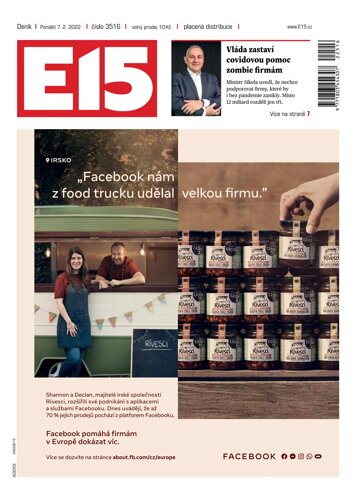 Obálka e-magazínu E15 7.2.2022