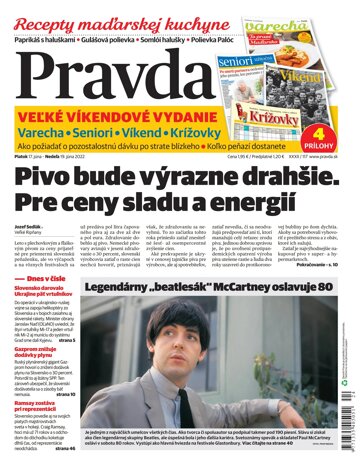 Obálka e-magazínu Pravda 17. 6. 2022