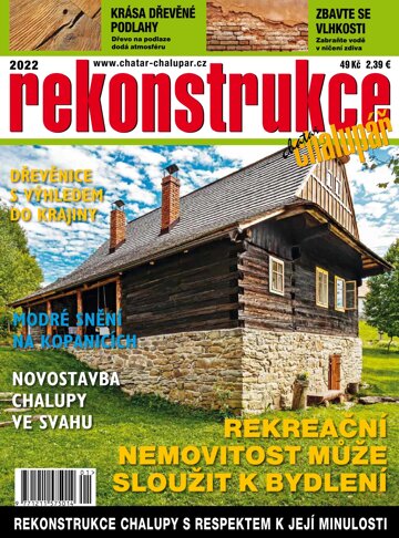 Obálka e-magazínu Rekonstrukce I-2022