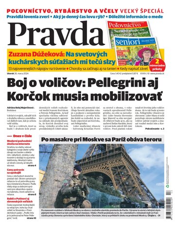 Obálka e-magazínu Pravda 26. 3. 2024