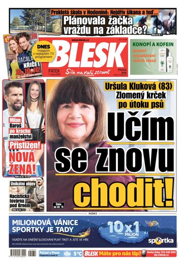 Obálka e-magazínu Blesk 7.2.2025