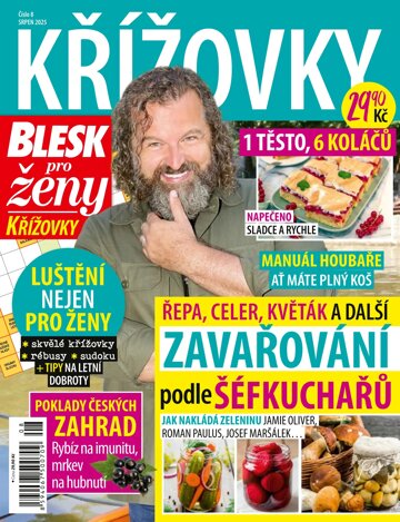 Obálka e-magazínu Blesk pro ženy Křížovky 8/2025