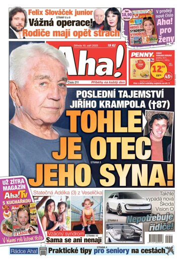 Obálka e-magazínu AHA! 10.9.2025