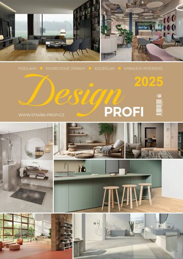 Obálka e-magazínu DESIGN Profi 2025